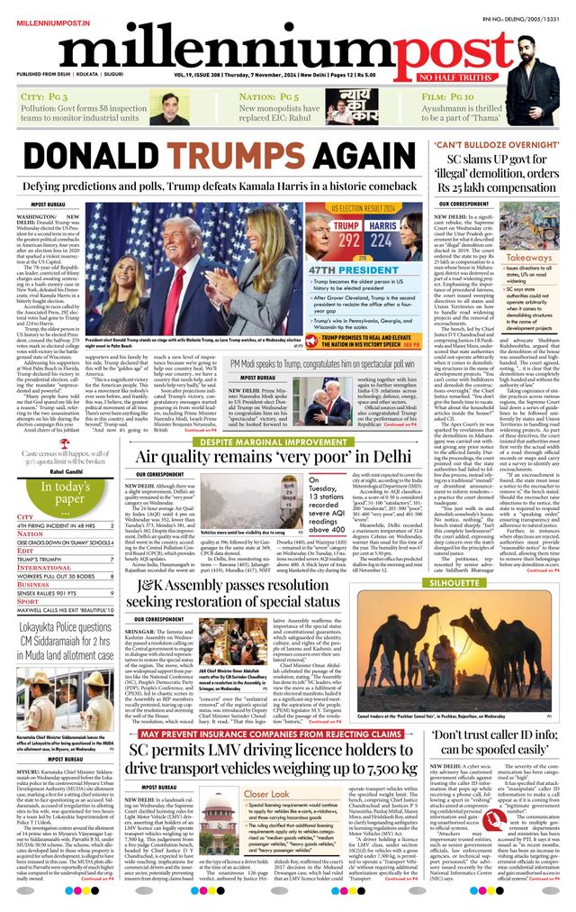 Millennium Post Delhi
