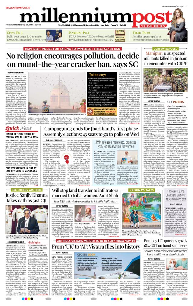 Millennium Post Delhi