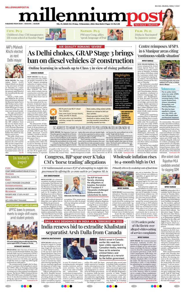 Millennium Post Delhi