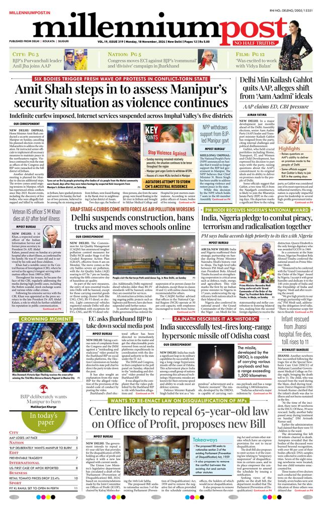 Millennium Post Delhi