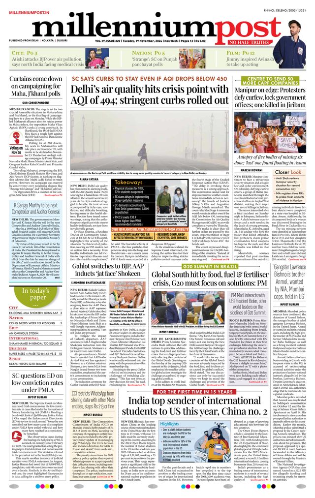Millennium Post Delhi