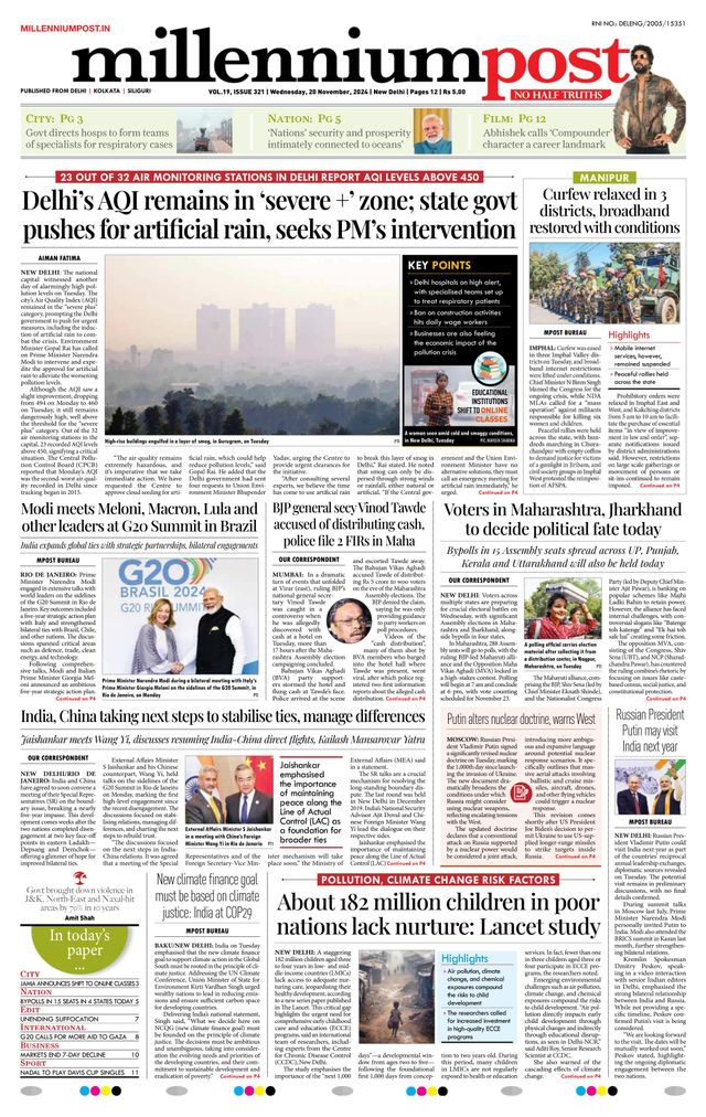 Millennium Post Delhi
