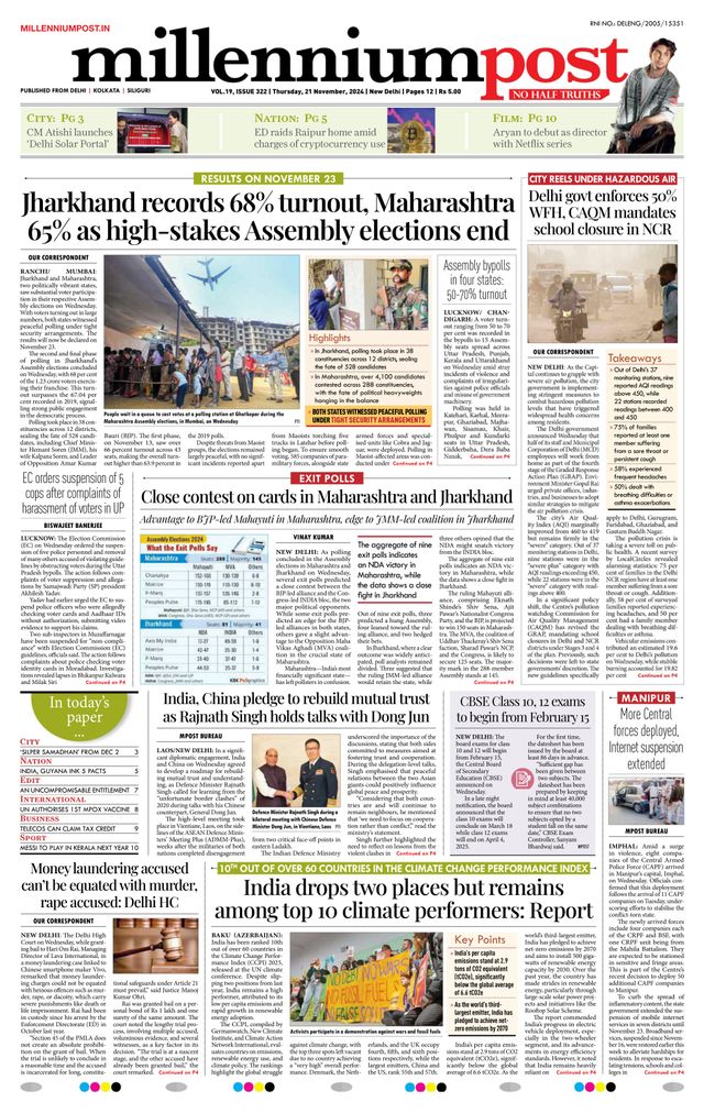 Millennium Post Delhi