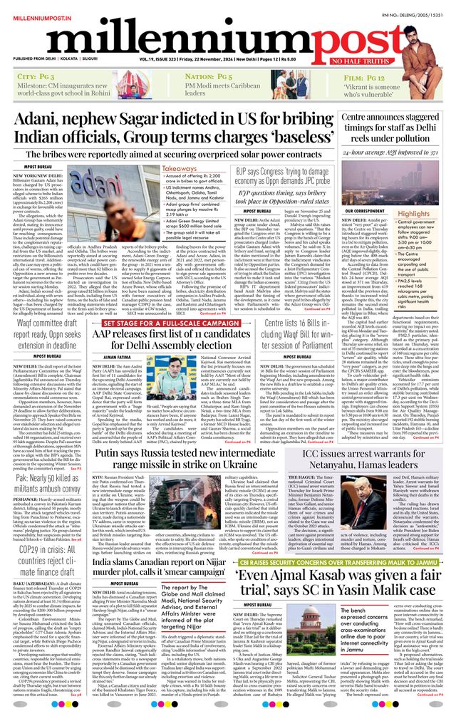Millennium Post Delhi