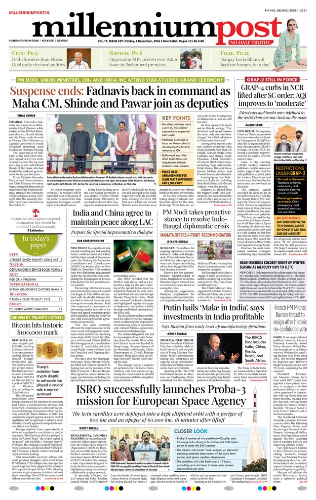 Millennium Post Delhi