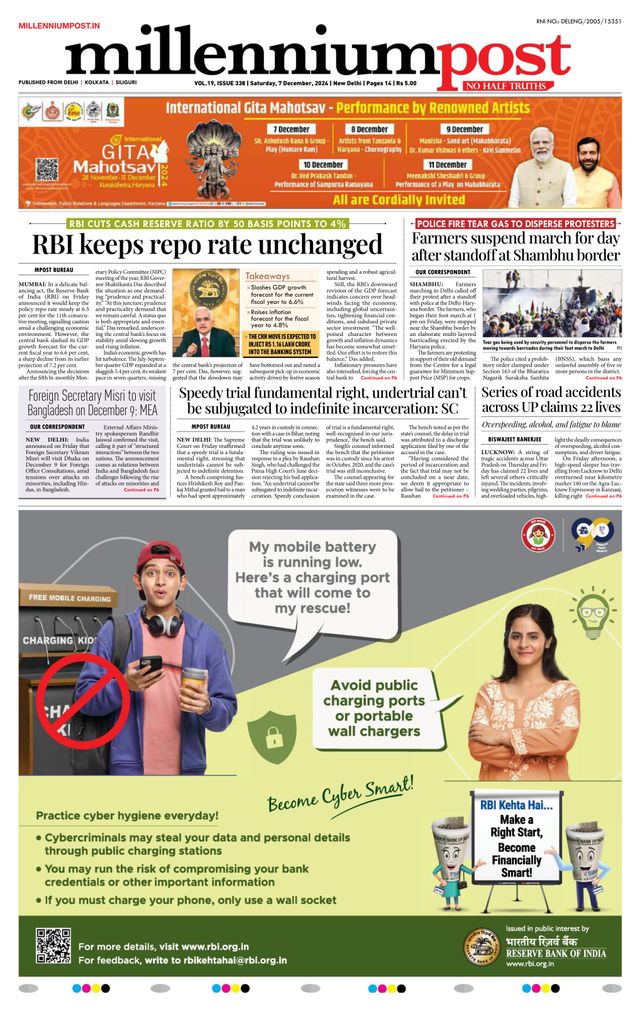 Millennium Post Delhi