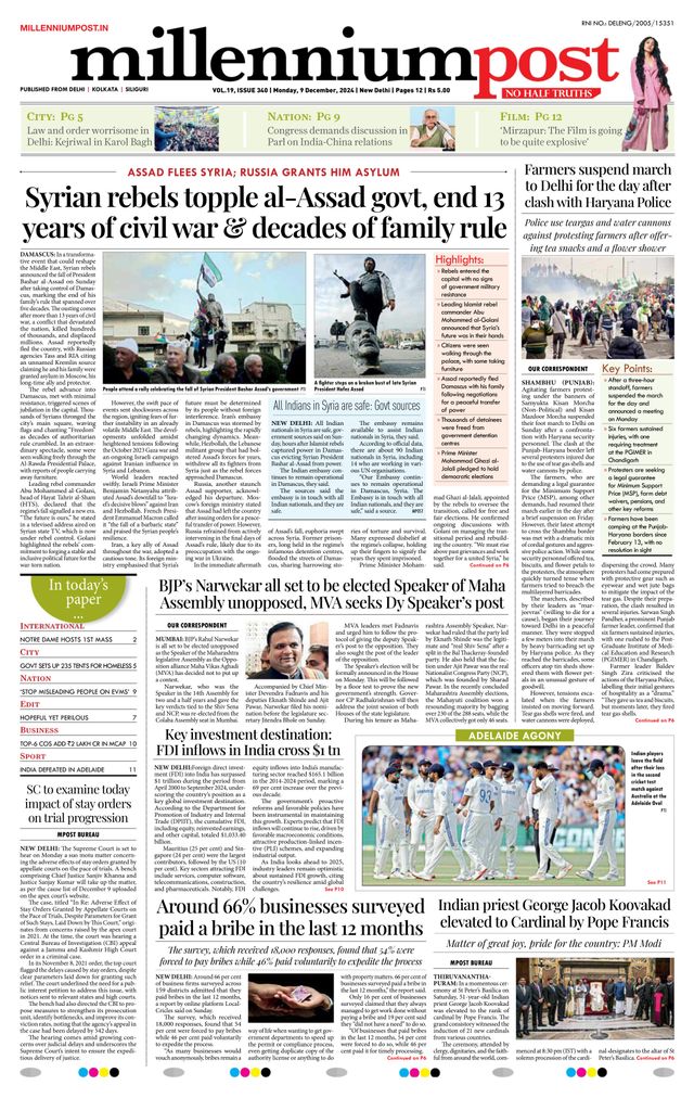 Millennium Post Delhi
