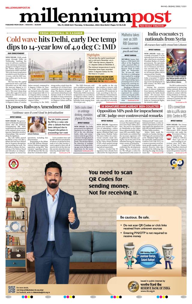 Millennium Post Delhi