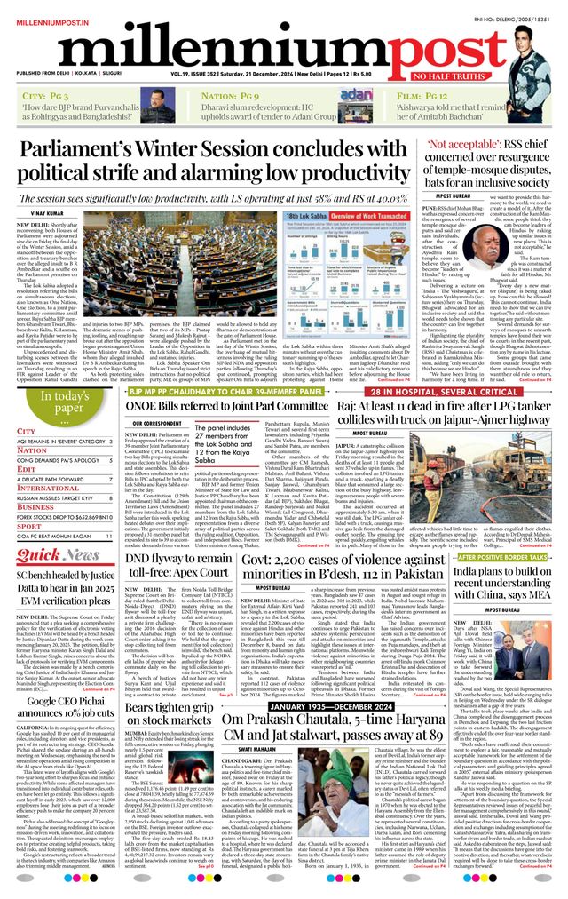 Millennium Post Delhi