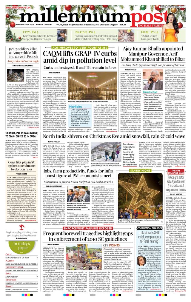 Millennium Post Delhi