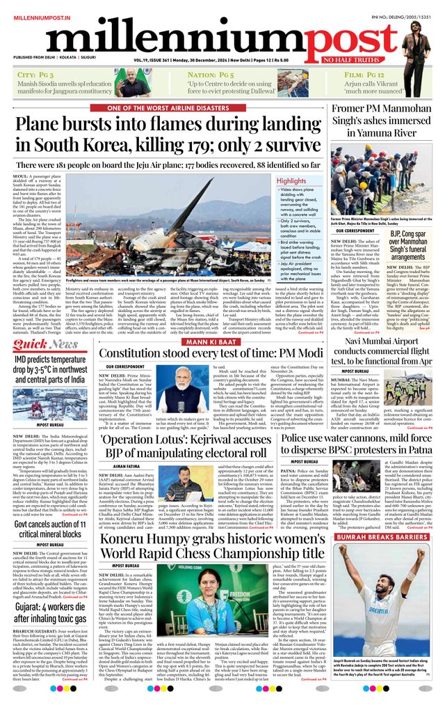 Millennium Post Delhi