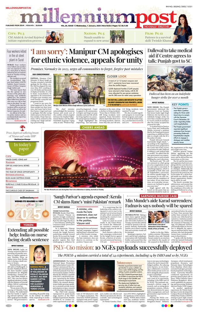 Millennium Post Delhi
