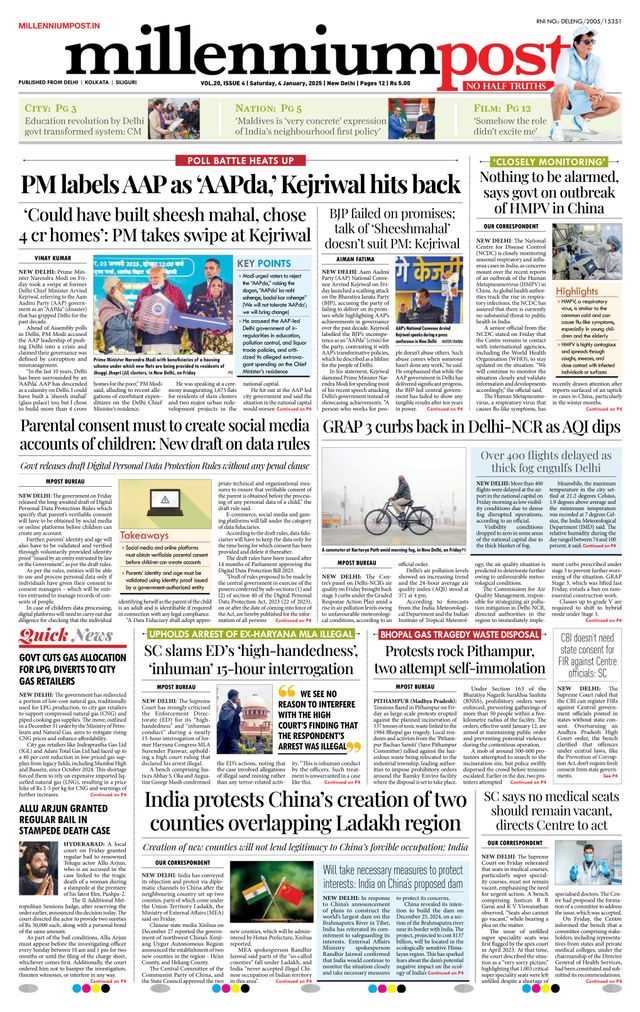 Millennium Post Delhi