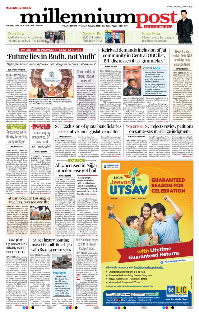 Millennium Post Delhi
