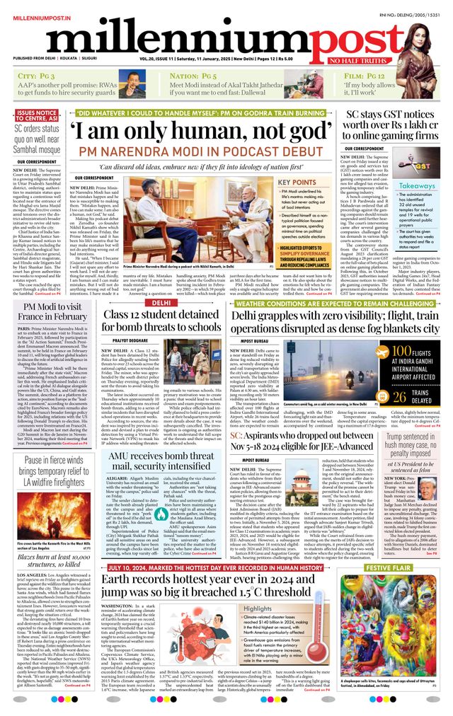Millennium Post Delhi