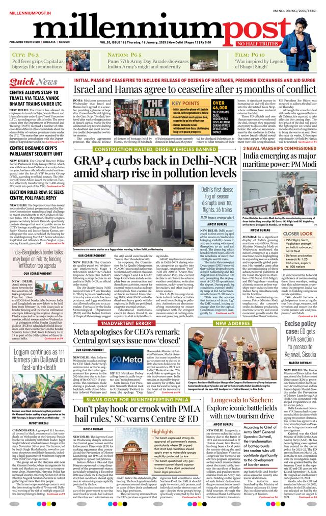 Millennium Post Delhi
