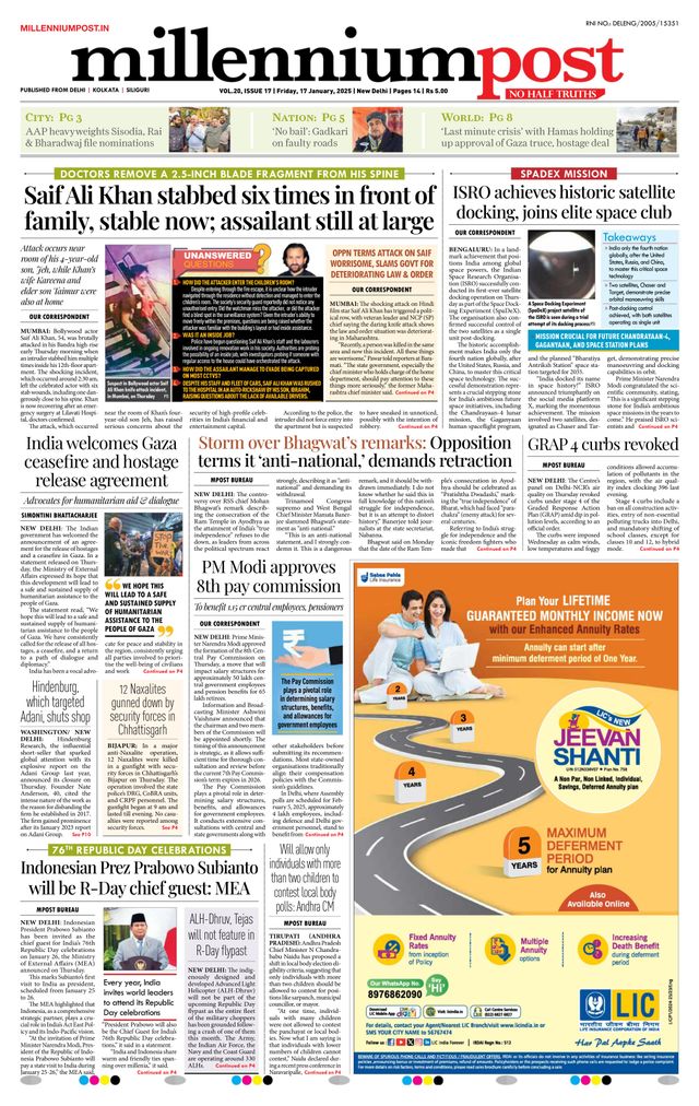 Millennium Post Delhi