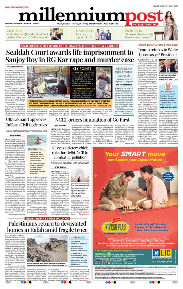 Millennium Post Delhi