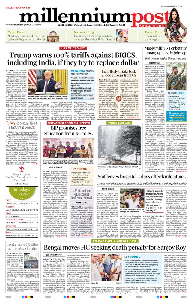Millennium Post Delhi