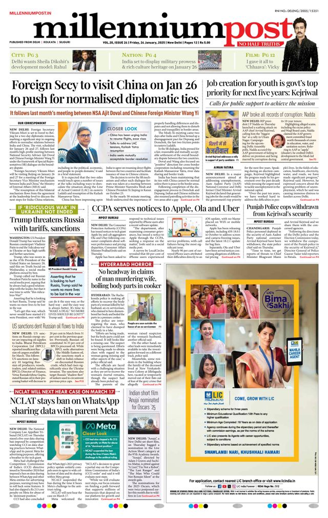 Millennium Post Delhi