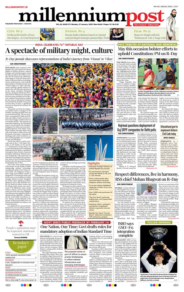 Millennium Post Delhi