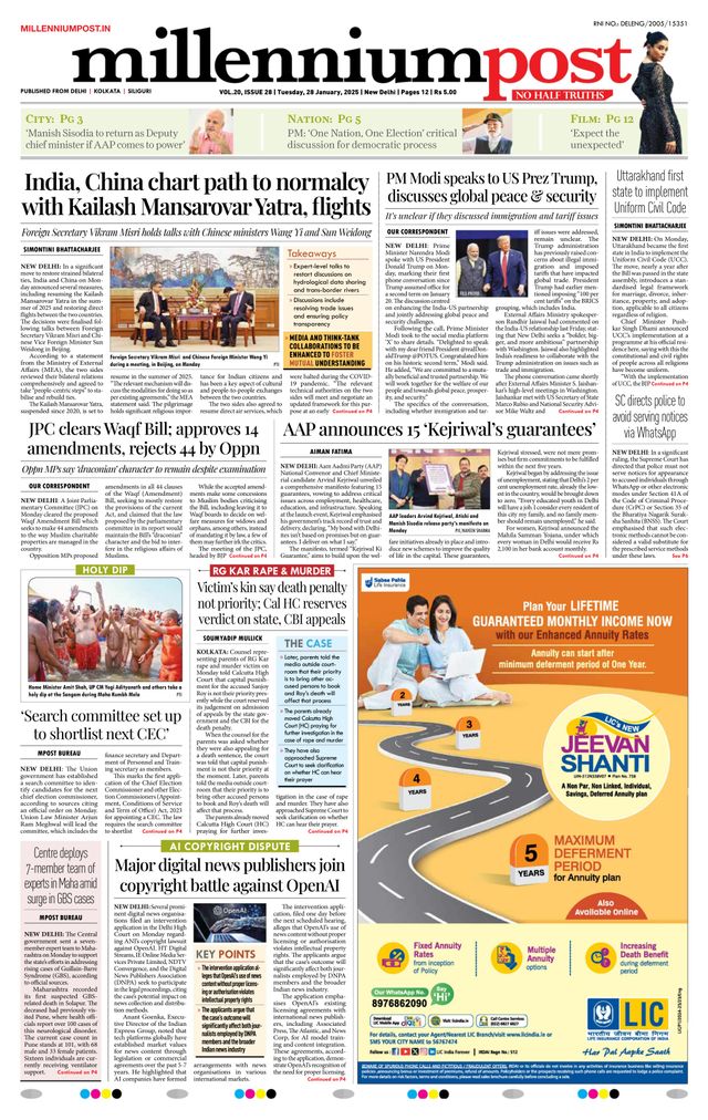 Millennium Post Delhi