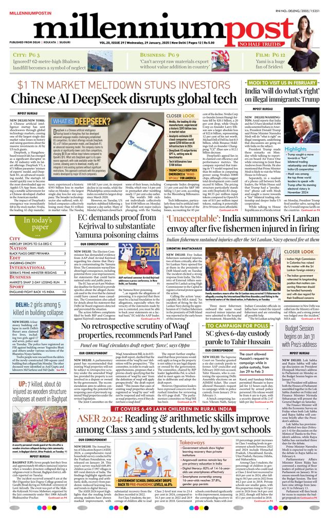 Millennium Post Delhi