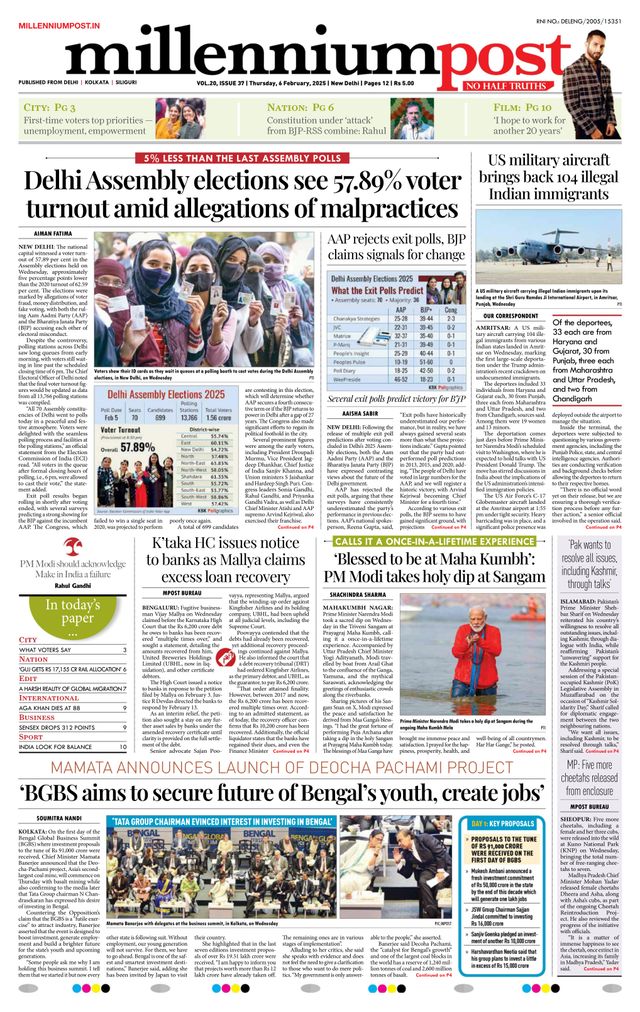 Millennium Post Delhi