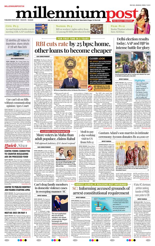 Millennium Post Delhi