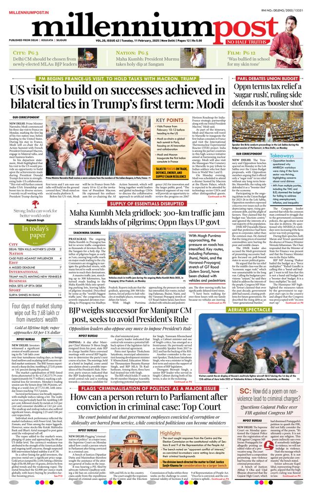 Millennium Post Delhi