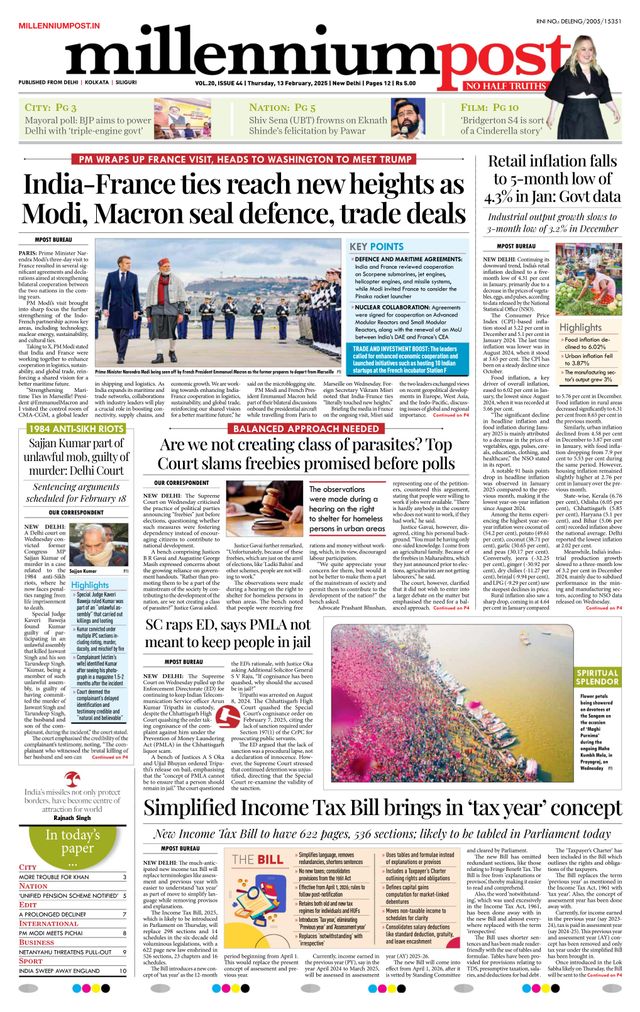 Millennium Post Delhi