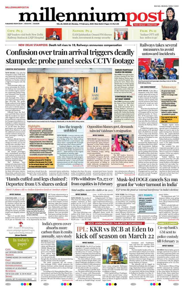 Millennium Post Delhi