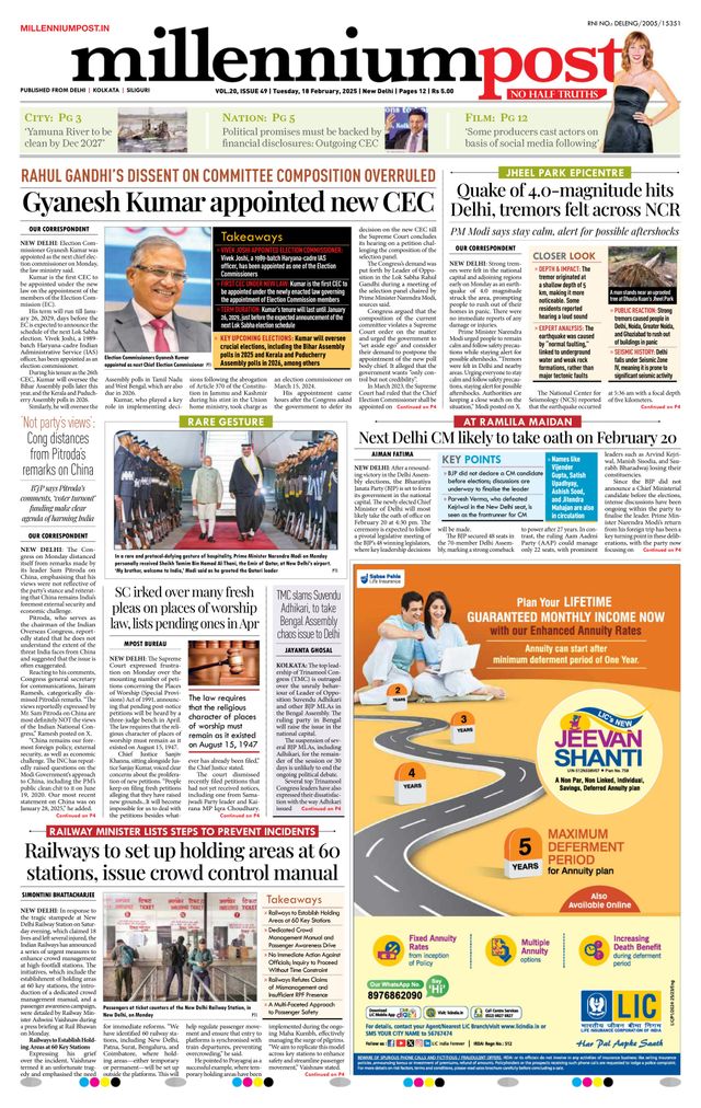 Millennium Post Delhi