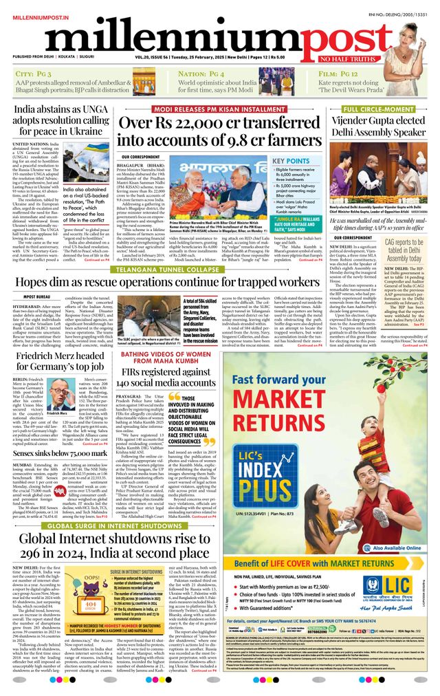 Millennium Post Delhi
