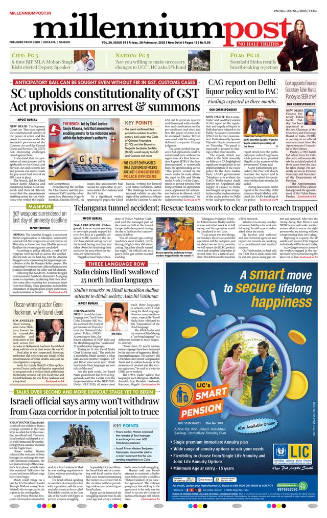 Millennium Post Delhi