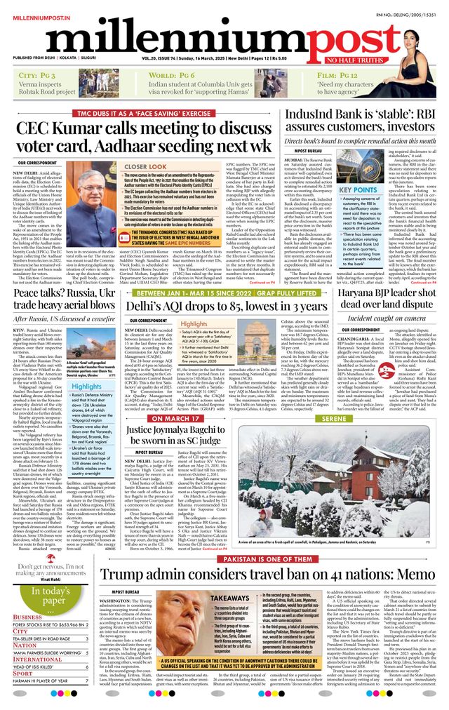 Millennium Post Delhi