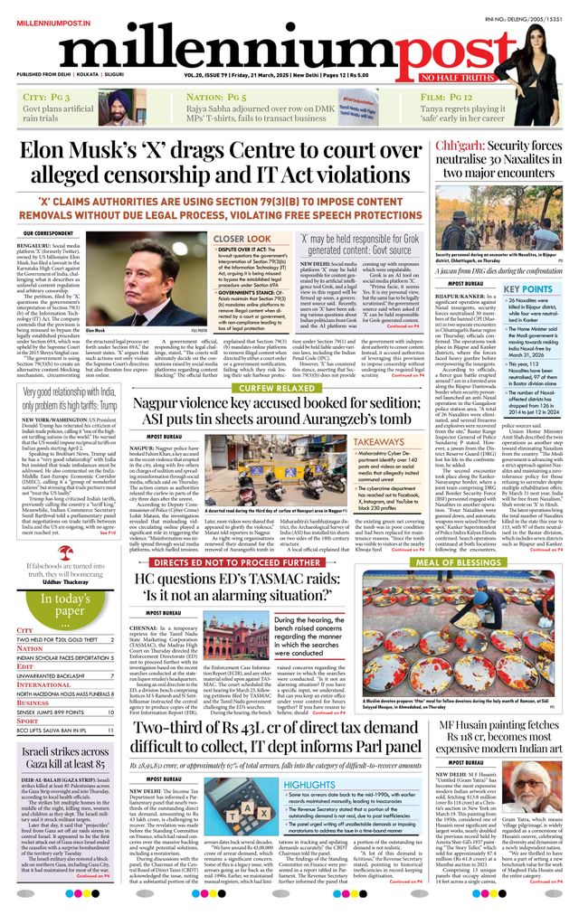 Millennium Post Delhi