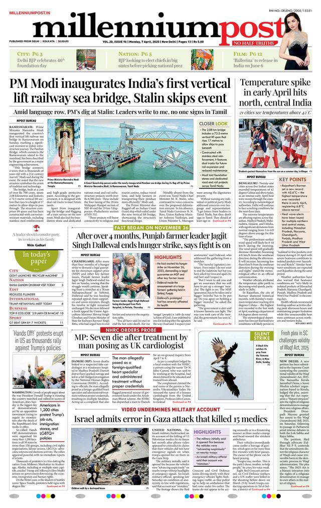 Millennium Post Delhi