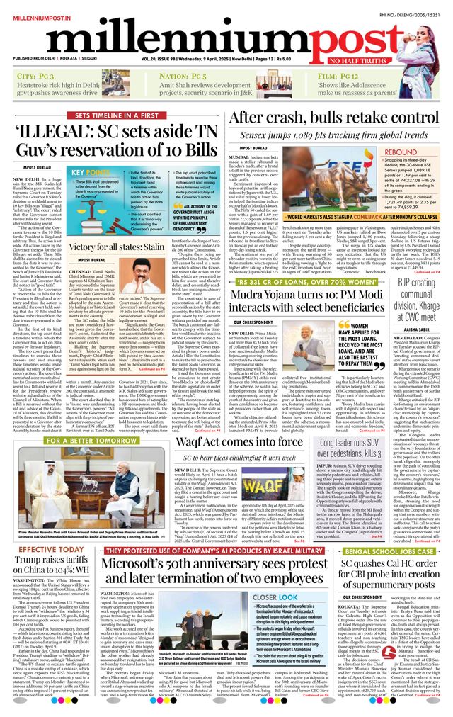 Millennium Post Delhi