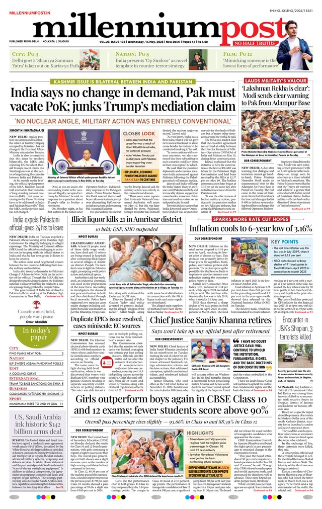 Millennium Post Delhi