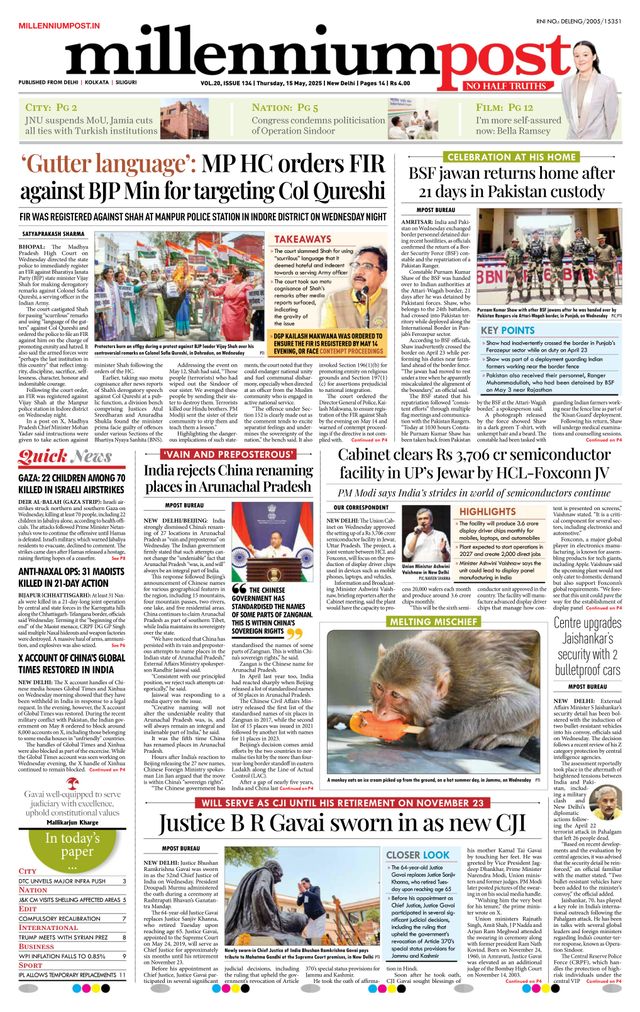 Millennium Post Delhi