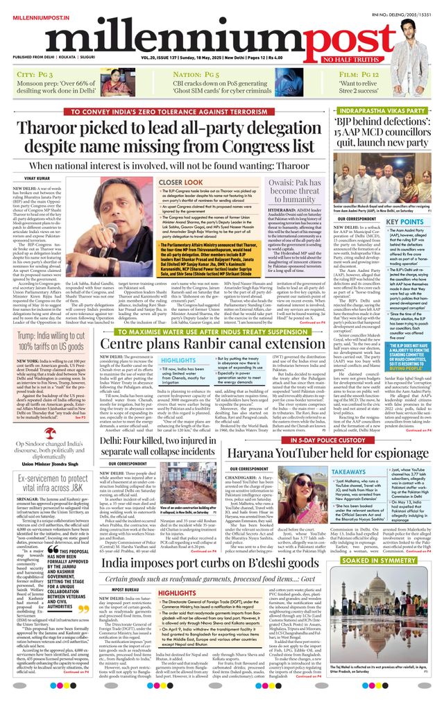 Millennium Post Delhi