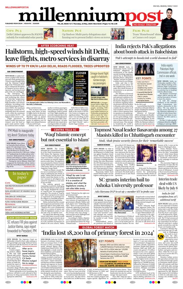 Millennium Post Delhi
