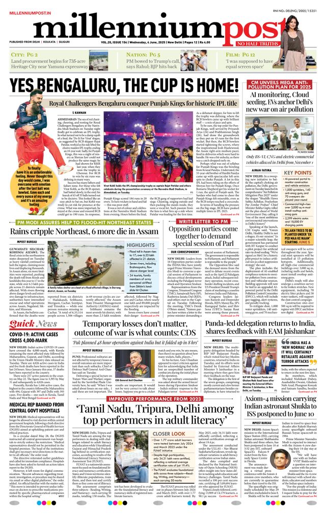 Millennium Post Delhi