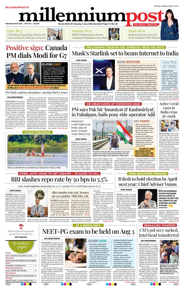 Millennium Post Delhi