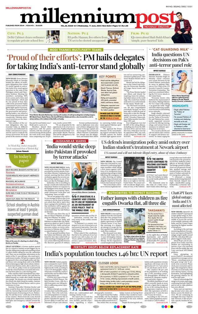 Millennium Post Delhi
