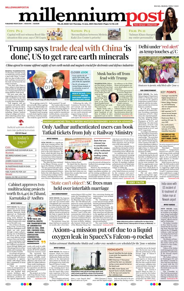 Millennium Post Delhi