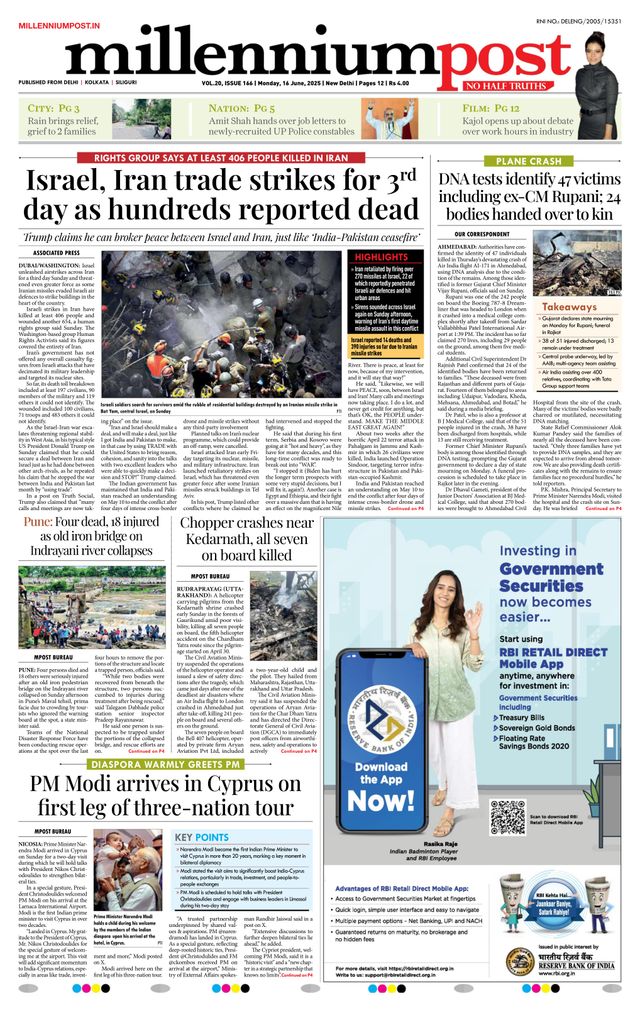 Millennium Post Delhi