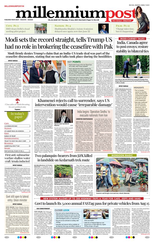 Millennium Post Delhi