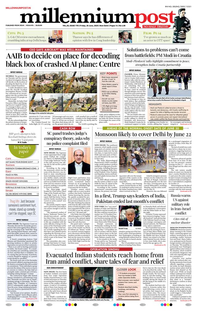 Millennium Post Delhi